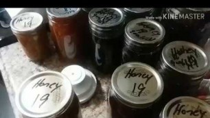 'Vacuum Sealing 3 Gallons of Honey In Mason Jars With My 13 Year Old Food Saver.'