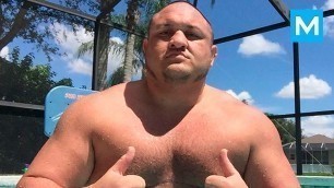 'Samoa Joe Training for WWE | Muscle Madness'