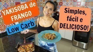 'Yakisoba fake de frango | Receita Low Carb | Você Mais Fitness'