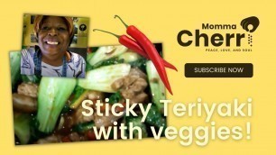 'Momma\'s Sticky Teriyaki Pork Belly With Veggies! (Quick & Easy)!'
