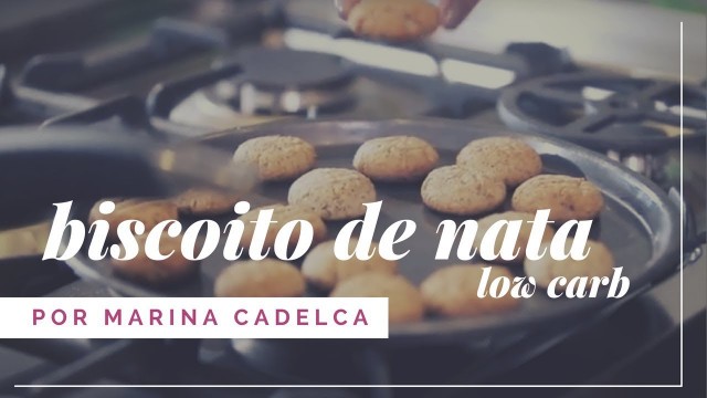 'Biscoito de Nata Low Carb Fit | Receita Fitness'