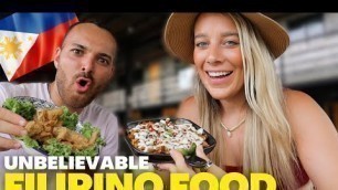 'FOREIGNERS TRY FILIPINO FOODS FOR THE FIRST TIME 