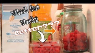 'Mythbuster!Storing Fruit In Glass Jars! Does It Work?!?'