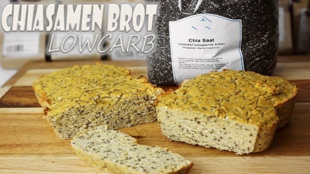 'Chia Brot | LOW CARB | FITNESS BROT REZEPT zum Abnehmen |Glutenfreie Rezepte'