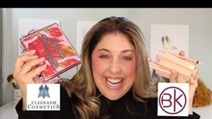 'Clionadh Dragon Fruit Palette PLUS BK Beauty Lipstick!! Indie Makeup GIANTS'