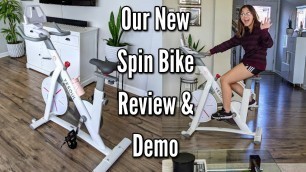 'Our New Yesoul Smart Spin Cycle/Bike Review & Demo 2021-At Home Workout!'