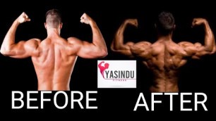 'BEST EXERCISE/HOME BACK WORKOUT/NO GYM/BOYS AND GIRLS/FITNESS BLENDER/මෙන්න ගෙදර ඉදන් ඇග හදාගන්න.