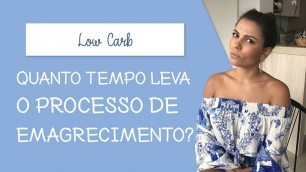 'Quanto tempo demora para emagrecer?! | Low Carb | Você MAIS Fitness'