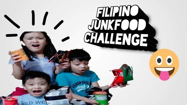 'Filipino junk food challenge'