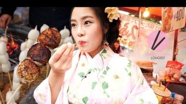'Authentic Street Food in Kyoto, Japan!!'