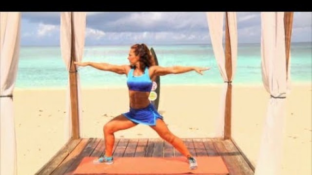 'ACE Personal Trainer & Fitness : Yoga Stretch on the Beach, Cayman Islands'