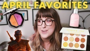 'APRIL FAVORITES  |  fenty, clionadh, colourpop, and crystals'
