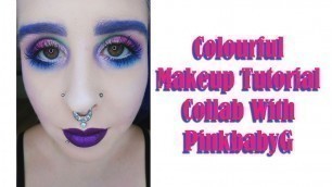 'Colourful Makeup Tutorial l Clionadh Cosmetics l BHCosmetics l Collab With PinkBabyG l MakeupByAnnki'