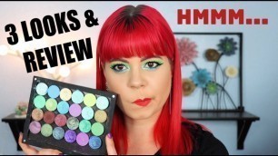 '3 looks 1 palette | Clionadh Cosmetics 66.5° N collection REVIEW'