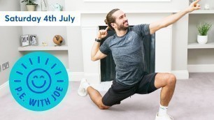 'PE With Joe | Saturday 4th July'