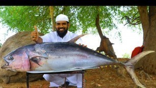'35KG Tuna Fish Biryani Recipe || Tuna Fried Piece Biryani || Nawabs Kitchen'