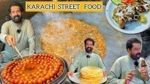 'Amazing Food at Street | Pakistan Food Street | Street Food Karachi | Rumali Roti | Biryani | BBQ'