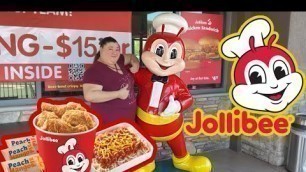 '1st Time trying Jollibee’s~ Filipino Food Collab with @Big Guy Appetite'