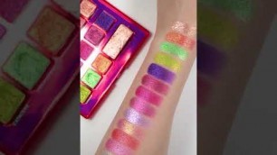 'Clionadh Cosmetics Dragon Fruit Palette Swatches #shorts'