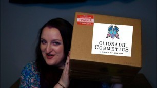 'Clionadh Cosmetics Unboxing and Swatches'