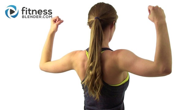 'Tank Top Arms Round 2 - Upper Back, Arm and Shoulder Workout for a Strong, Lean Upper Body'