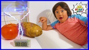 'Potato Clock Easy DIY Science Experiment!!!'