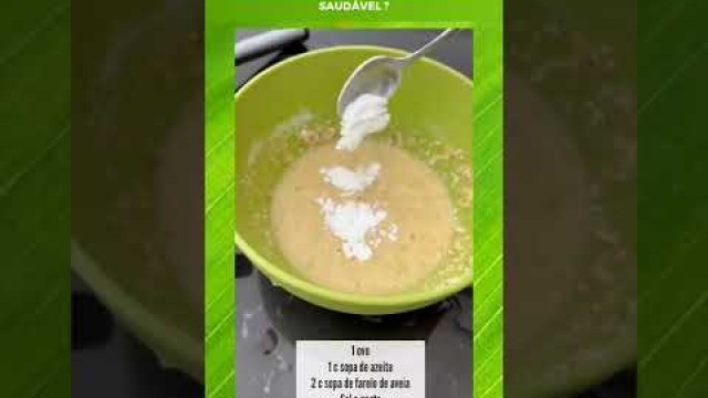 'PÃO DE FARELO DE AVEIA #lowcarb #receitasfit #fit #receitassaudaveis'