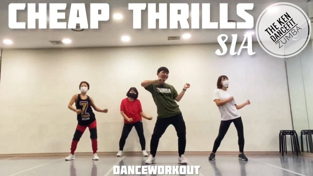 'Dancefit | Cheap Thrills | Sia | @The Fitness Marshall  | The Ken DanceFit | Zumba | Pop, Dancehall'