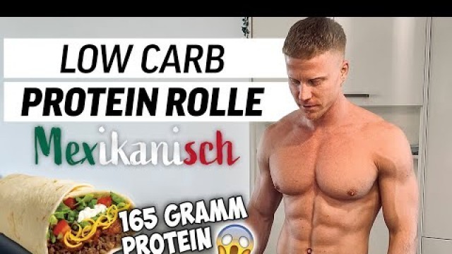 'Low Carb PROTEIN ROLLE mit über 160g Eiweiß 