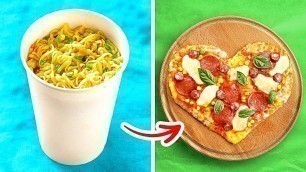 'Extremely Delicious Noodle Hacks You Might Try || Amazing Food Frying Ideas by 5-Minute Recipes!'