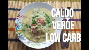 'Caldo Verde Low Carb | Você Mais Fitness'