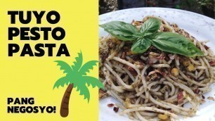 'How to make Tuyo Pesto Pasta | Gawang Probinsya | Pinoy Food | Pinoy Negosyo'