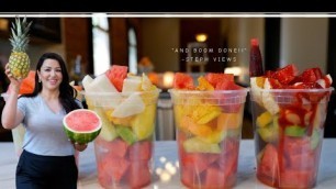'How to make the Most Easy and Delicious Mexican Fruit Cups | California Street Food | Save Money'