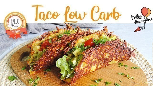 'Como fazer Taco Low Carb | Paleo Menu App'