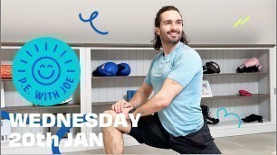'PE With Joe 2021 | Wednesday 20th Jan'