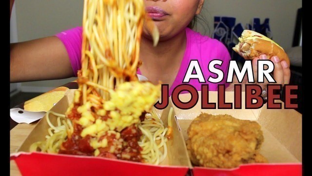 'ASMR: Jollibee *Filipino Fast Food*/ MUKBANG'