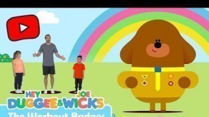 'Hey Duggee & Joe Wicks: The Rainbow Reach Badge  | The Workout Badges'