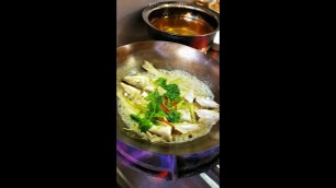 'Street food spicy cooking Fish cooking video Chinese food cooking video #shorts #streetfood #food'
