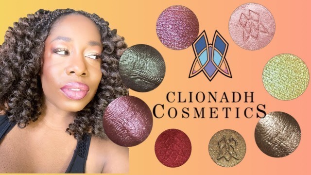 'I finally tried CLIONADH COSMETICS | Swatches on dark skin'