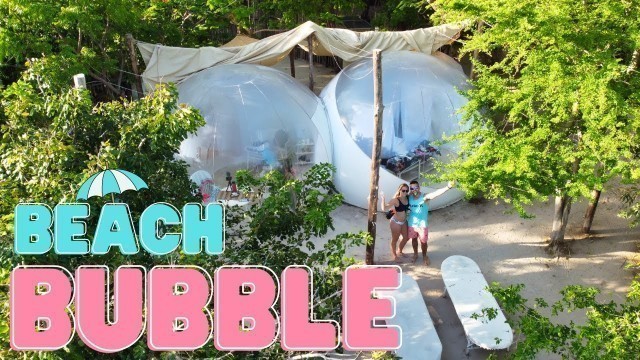 'Beach Bubble Hotel in Watamu Kenya ☀️ / Unique Beach Stay and Amazing Food'
