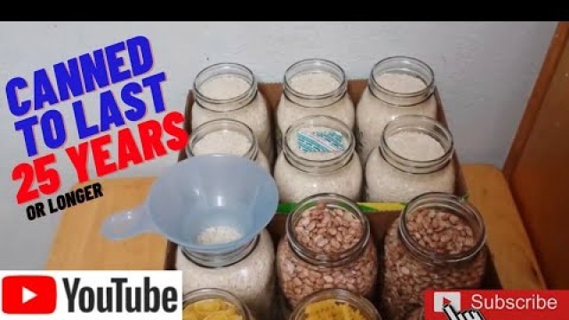 'Long Term Food Storage. BEST WAY!!!! PREPPING, LONG-TERM PANTRY SHELF LIFE, FOOD PRESERVATION.'