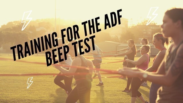 'Training For The ADF Beep Test At The Barracks Gym'