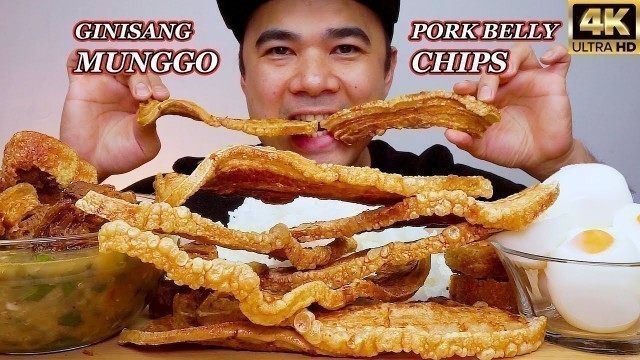'CRISPY PORK BELLY CHIPS | Ginisang Munggo | MUKBANG PHILIPPINES | Filipino Food | @ALFIE EATS'