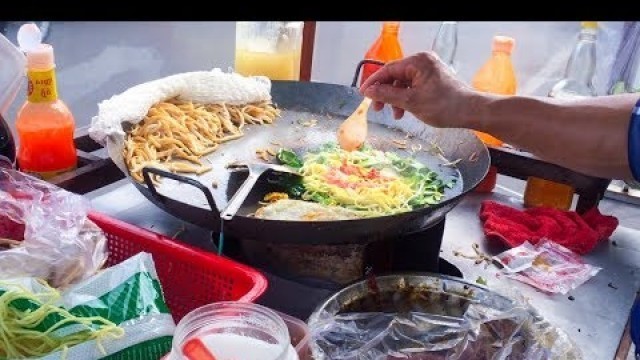 'Fry Noodle - Asian Street Food, Fast Food Street in Asia, Cambodian Street food #220'