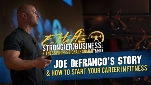 'Joe DeFranco\'s Story & How To Start Your Career In Fitness | elitefts.com'