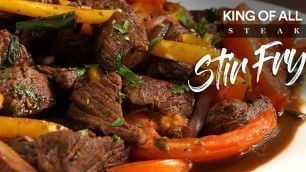 'LOMO SALTADO, KING of all STEAK Stir-Fry  | Guga Foods'