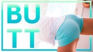 'Butt Workout for a Nice Shaped Booty!  (At Home Glute Exercise Routine for Women)'