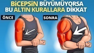 'Biceps nasıl büyütülür ve Kol Kası nasıl yapılır ve gelişir | En Etkili Pazu geliştirme hareketleri'