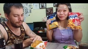 'Pinoy Chichiria (Junk foods) Review With my ITALIAN Husband'