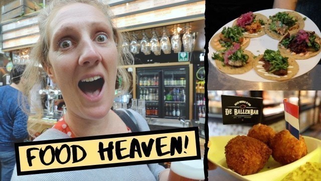 'AMAZING FOOD MARKET IN AMSTERDAM // FOODHALLEN'